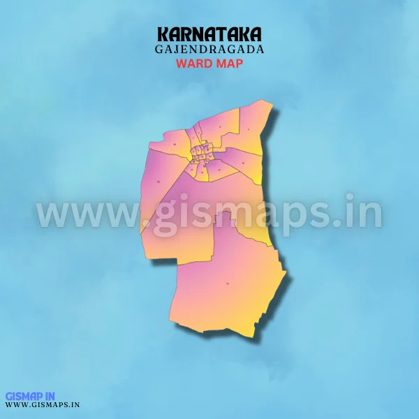 Gajendragada Ward Map (Karnataka)